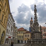 Place principale de Kutná Hora. כיכר מרכזית